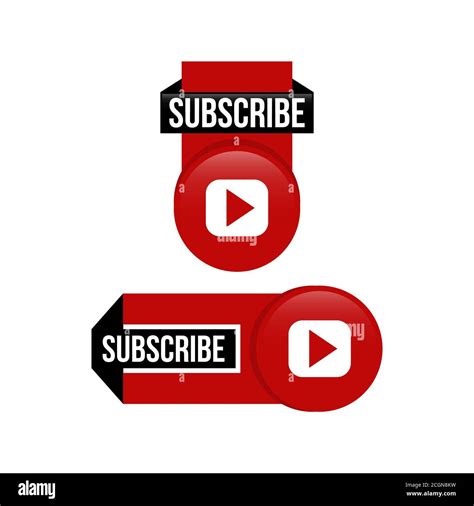 Subscribe Button Icon Vector Illustration Business Concept Subscribe