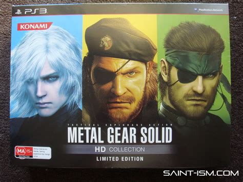 Metal Gear Solid HD Collection Limited Edition Unboxing | Saint-ism ...