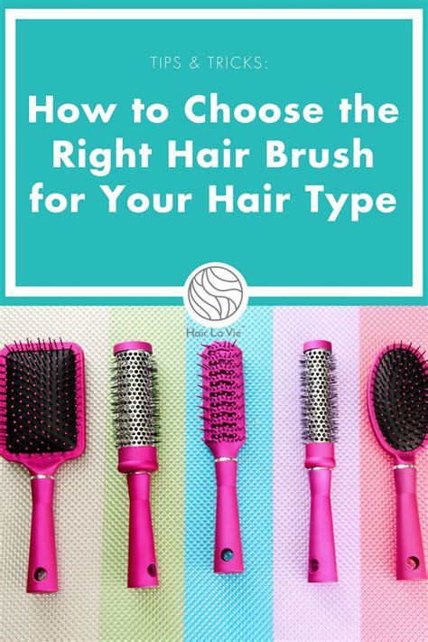 How To Choose The Right Hairbrush For Your Hair Type Hair Brush