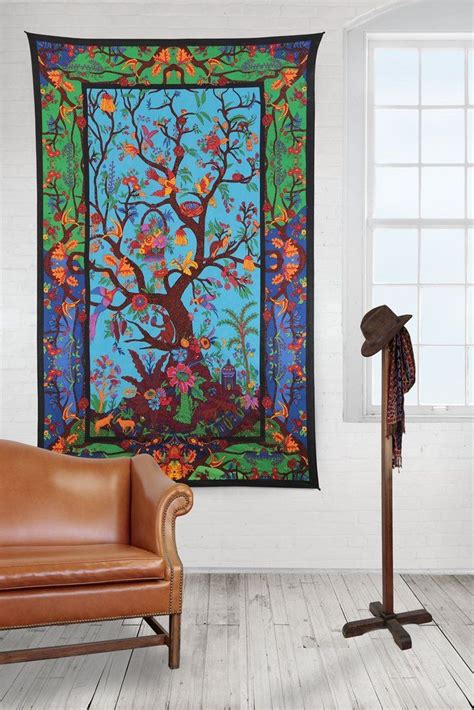 Colorful Tree Of Life Tapestry Tree Of Life Tapestry Colorful Trees
