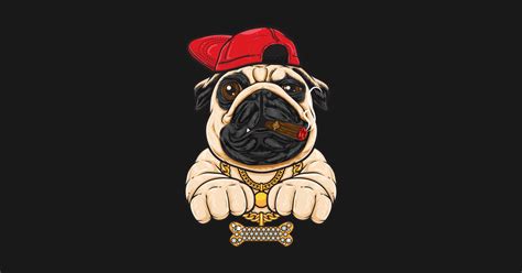 Gangster Pug Dog Gangster Pug Dog T Shirt Teepublic