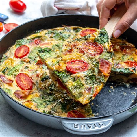 This Baked Blt Frittata Is The Perfect Clean Dish For Any Meal Of The
