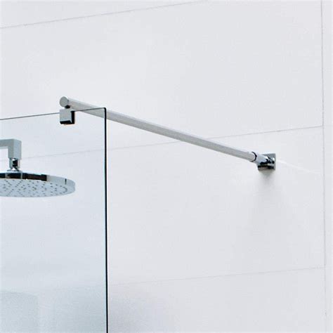 Roman Wetroom Glass Straight Support Bar Lbbk4590 Glass Shower