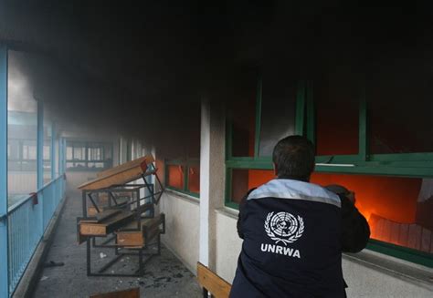 Photos Of Unrwa School In Beit Lahia Gaza Palestine Attacked By Us