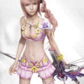 Final Fantasy Xiii Serah S Outfit Beachwear Cover Or Packaging
