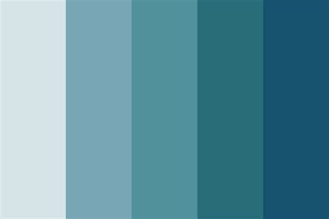 Stormy Sea Breeze Color Palette Stormy Sea Color Palette Sea Colour