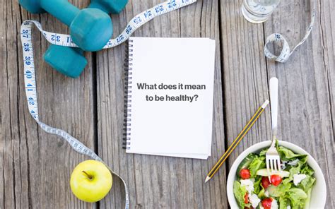 What Does It Mean To Be Healthy Slo Health