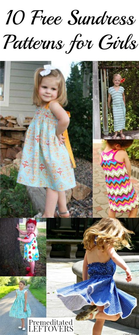 10 Free Sundress Patterns For Girls Sewing Patterns And Tutorials
