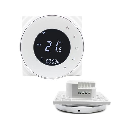 Hvac Systems Digital Room Touch Screen Wifi Smart Home Thermostat For