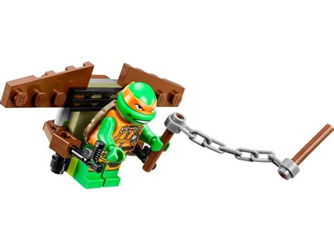 Lego Tortues Ninja 79120 Pas Cher Lattaque Aérienne En T Rawket