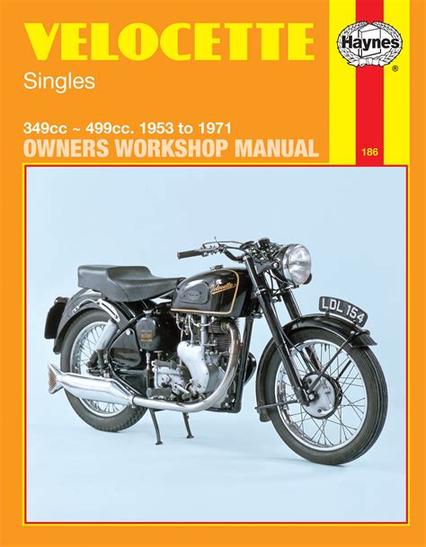 Velocette Venom 1956 1971 Haynes Repair Manuals And Guides