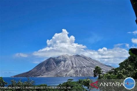 Gunung Ruang Di Sulawesi Utara Turun Status Menjadi Siaga Portal