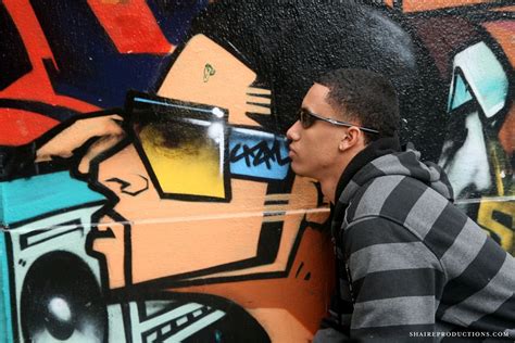 Martin Graffiti Portrait With Sunglasses Portrait Portrait