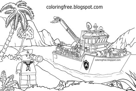 More than 200 years of coast guard history coloring book for older children. Printable Lego City Coloring Pages For Kids Clipart ...