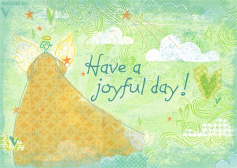 Joyful Day Reply Card Postcards Blue Mountain