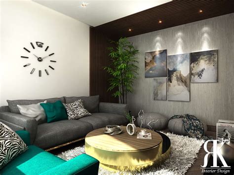 Comfortable Living Room Interior Designio