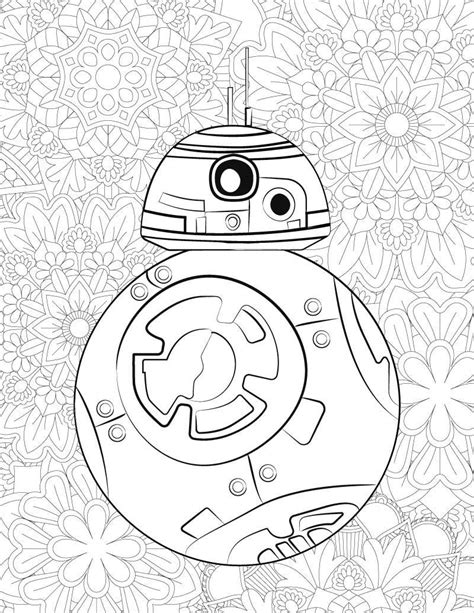 Bb8 Droid Coloring Pages Coloring Pages