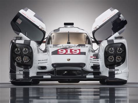 2014 Porsche 919 Hybrid Le Mans Prototype Race Racing Wallpapers
