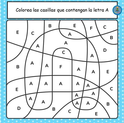 Colorea Y Encuentra La Vocal Oculta Preschool Letters Printables