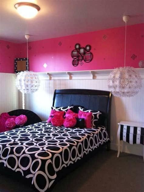 Pink And Black Bedrooms Musely