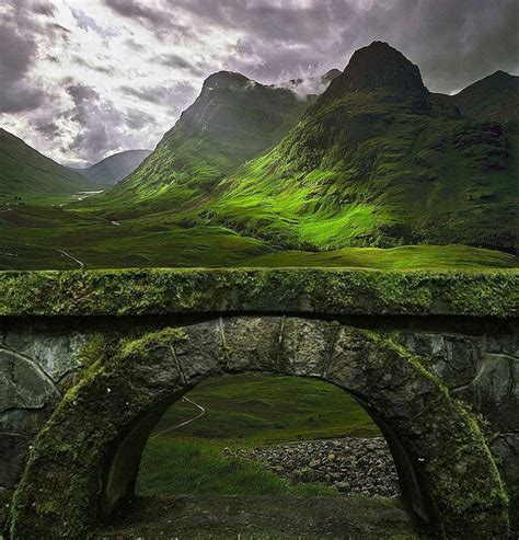 Mossy Arch Ireland Beautiful Places Travel Glencoe Scotland