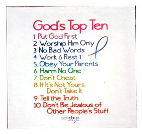 Gods Top Ten Magnet Joy Of Ting