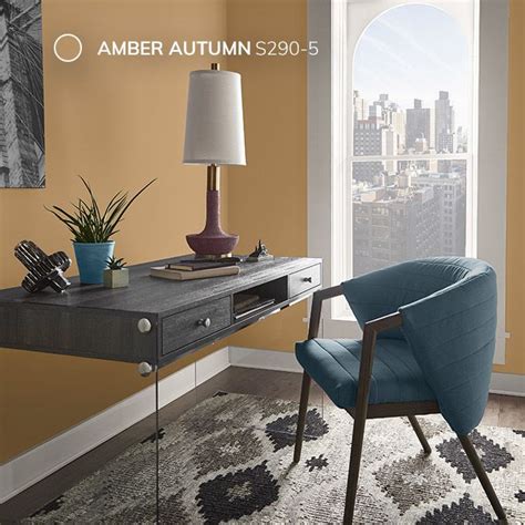 Behr Color Trends 2019 Stunning Amber Autumn S290 5 Home Decor