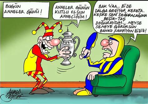 Fenerbahçe galatasaray maçında ortalık karıştı! Karikatür, Komik Karikatürler, İlginç Karikatürler ...