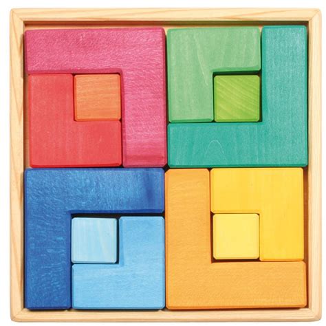 See more ideas about brain teasers, wooden puzzles, puzzles. The Creative Wooden Square Puzzle "Legespiel Viereck ...