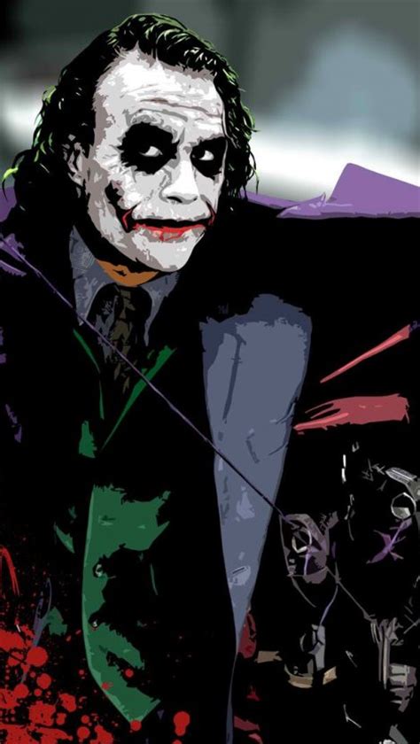 Heath Ledger Joker Wallpaper Iphone Wallpaper Iphone