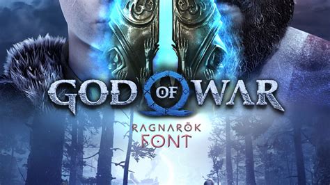 God Of War Ragnarok Font Free Download Letroot We Trust Creativity