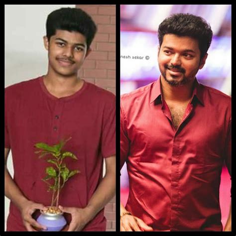 Jason sanjay is the son of india's leading actor joseph vijay and sangeetha sornalingam. Actor Vijay's son Sanjay will learn filmmaking in Canada ...