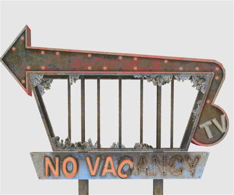 Fallout Novac Sign By Sam Hain Download Free Stl Model