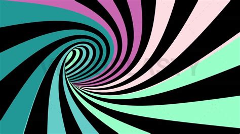 Hypnotic Spiral Tunnel Royalty Free Stock Animation Videoplasty