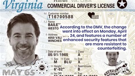 Virginia Dmv Releases New Designs For Drivers Licenses Id Cards