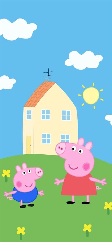 Peppa Pig House Wallpaper Nawpic