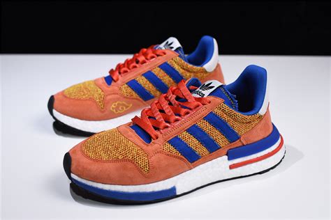 Free shipping for many items! 2018 Dragon Ball Z x adidas ZX500 RM Boost "Son Goku" D97046