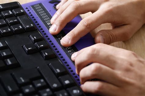 Typing For The Blind And Visually Impaired