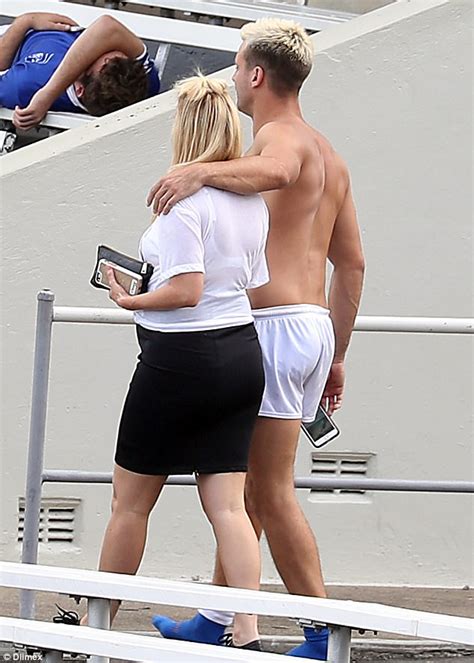 Shirtless Beau Ryan Awkwardly Adjusts Himself In Sydney Daily Mail Online