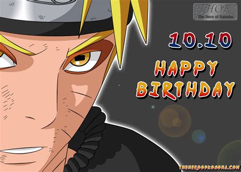 Happy Birthday Naruto By Theheroofkonoha On Deviantart