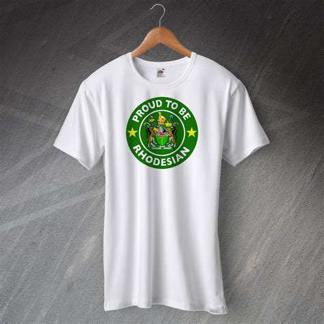 Rhodesia T Shirt Exclusively Designed Proud To Be Rhodesian Clothes