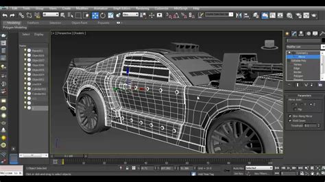 Моделирование машины для смертельной гонки в 3ds Max