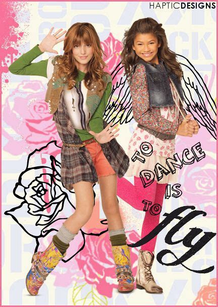 Rocky And Cece From Shake It Up Zendaya Coleman Bella Thorne And
