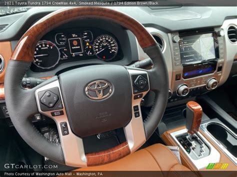 2021 Tundra 1794 CrewMax 4x4 Steering Wheel Photo No. 140234934