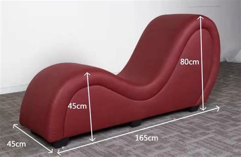 Kama Sutra Chaise Tantra Pu Leathe Chair Sex Sofa Love Couch Yoga Seat
