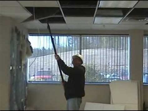 Also consider the age of the ceiling before tackling this job. TileREX Suspended Ceiling Tile Remover - YouTube