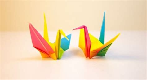 Origami Tsuru De Papel Love Paper Brasil