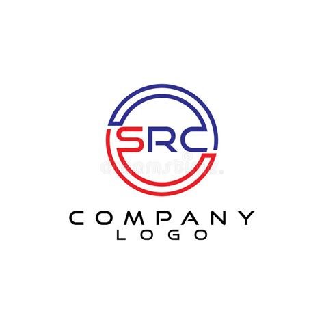 Letter Src Company Logo Design Vector Stock Vector Illustration Of