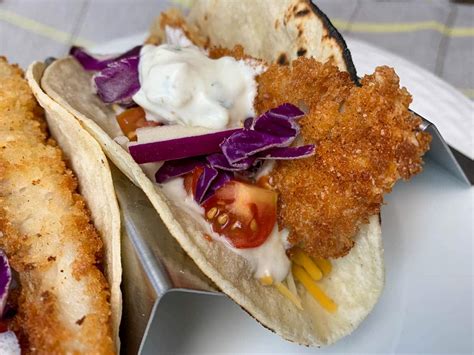 Maybe you would like to learn more about one of these? Fish Tacos with Green Chili Sauce - Hot Rod's Recipes