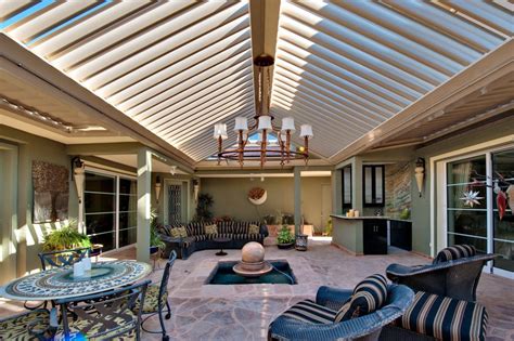 Residential Home Louvered Roof For Outdoor Patio Equinox Louvered Roof